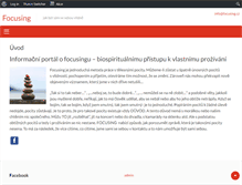 Tablet Screenshot of focusing.cz