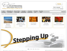Tablet Screenshot of focusing.org
